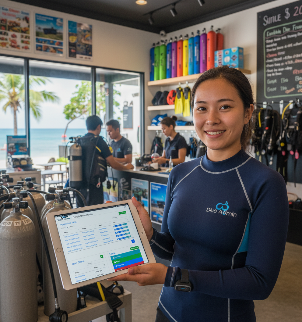 Dive Admin Benefits